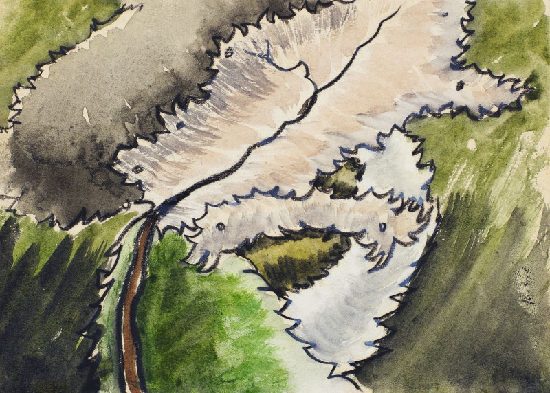 Arthur Dove'S Dogwood reproduction of painting by Arthur Dove. ALL GICLEE PRINTS