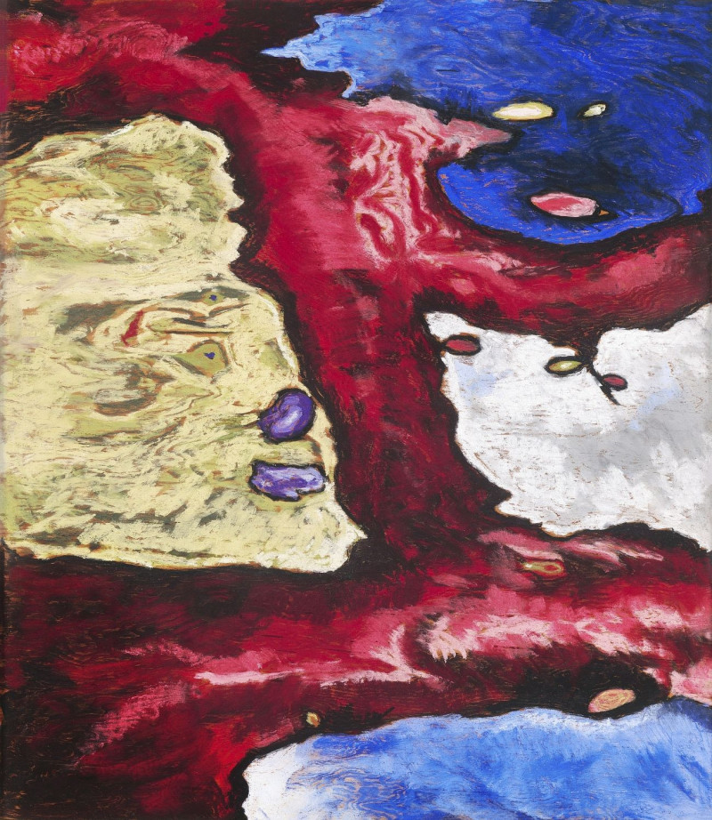 Arthur Dove'S Tree Forms And Water reproduction of painting by Arthur Dove. ALL GICLEE PRINTS