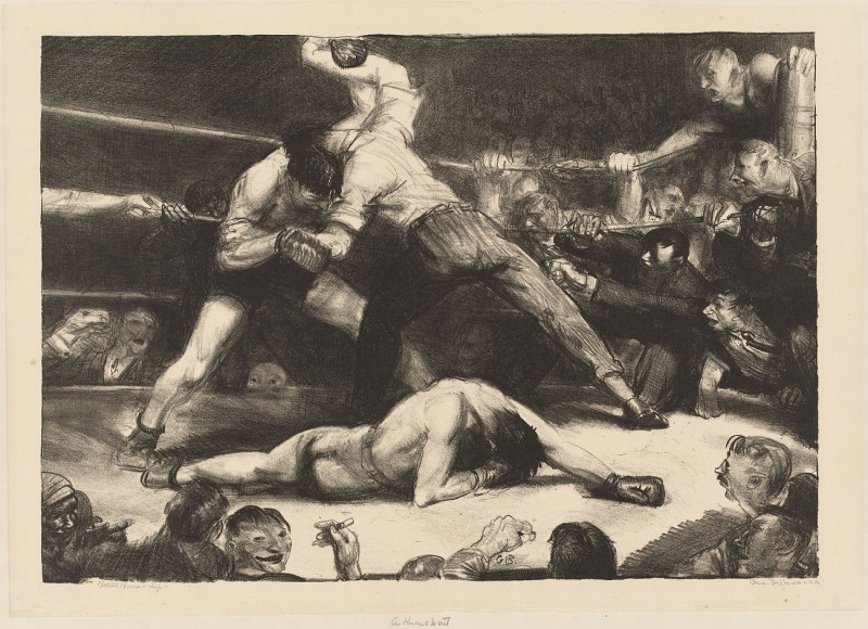 A Knockout reproduction of painting by George Bellows. ALL GICLEE PRINTS