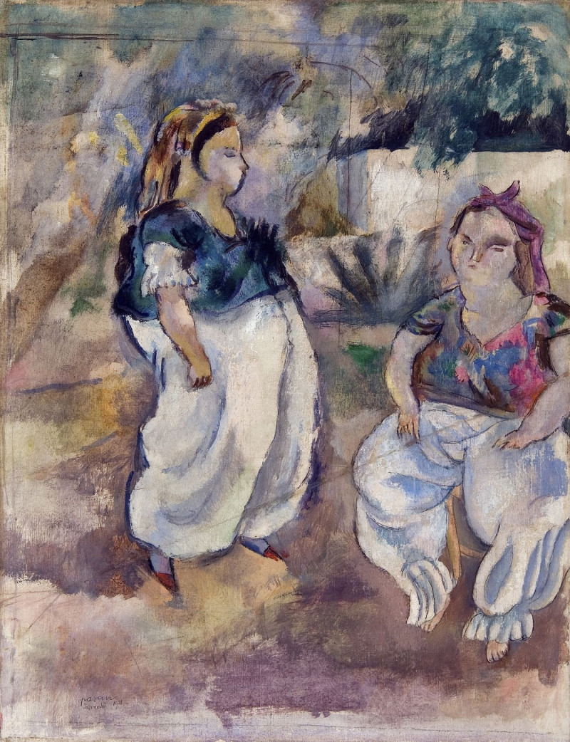 Les Tunisiennes reproduction of painting by Jules Pascin. ALL GICLEE PRINTS