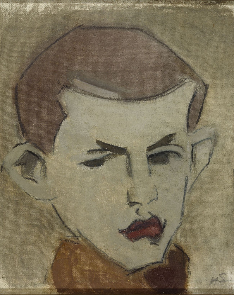 The Woodcutter, Head Study, 1943 reproduction of painting by Helene Schjerfbeck. ALL GICLEE PRINTS