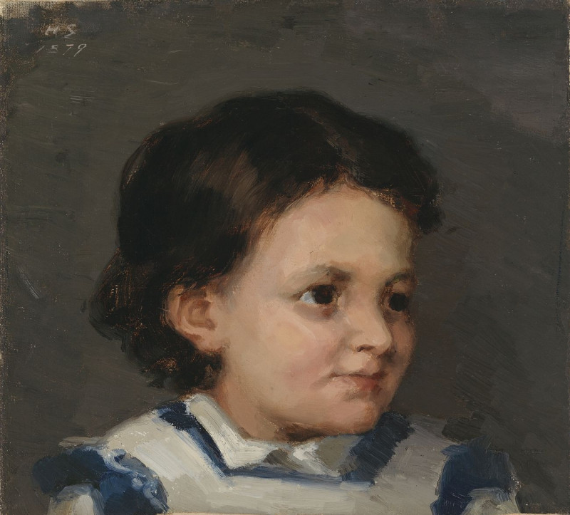 Little Liisa, 1879 reproduction of painting by Helene Schjerfbeck. ALL GICLEE PRINTS