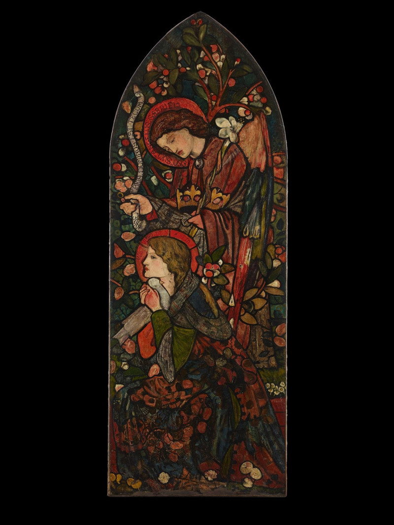 The Annunciation reproduction of painting by Edward Burne Jones. ALL GICLEE PRINTS