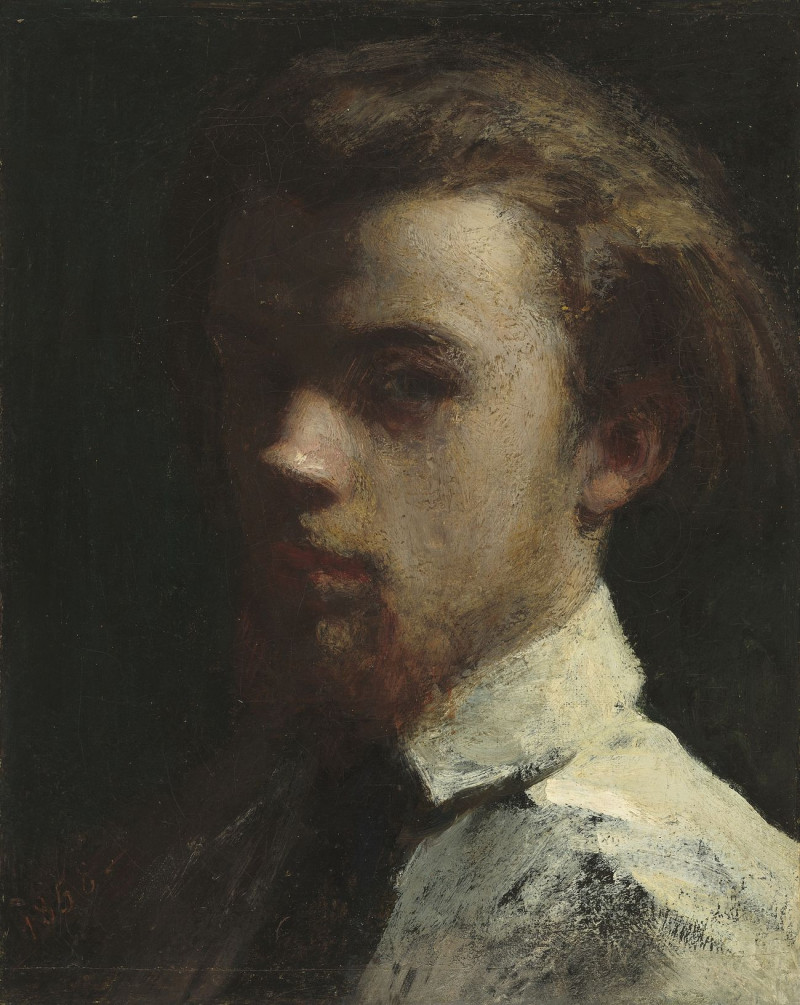 Self-Portrait reproduction of painting by Henri Fantin-Latou. ALL GICLEE PRINTS