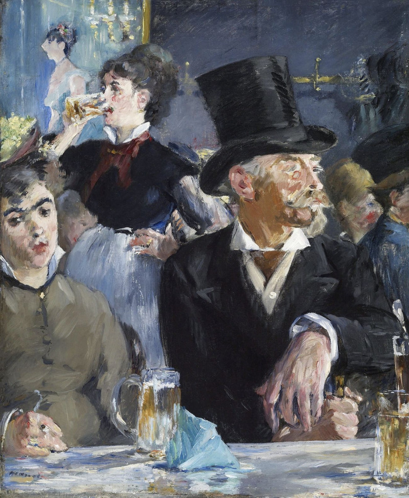 The Café Concert reproduction of painting by Edouard Manet. ALL GICLEE PRINTS