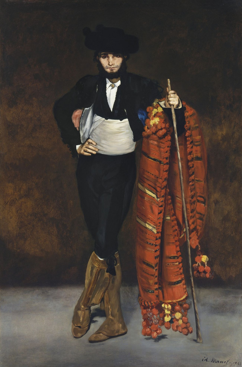 Young Man In The Costume Of A Majo reproduction of painting by Edouard Manet. ALL GICLEE PRINTS