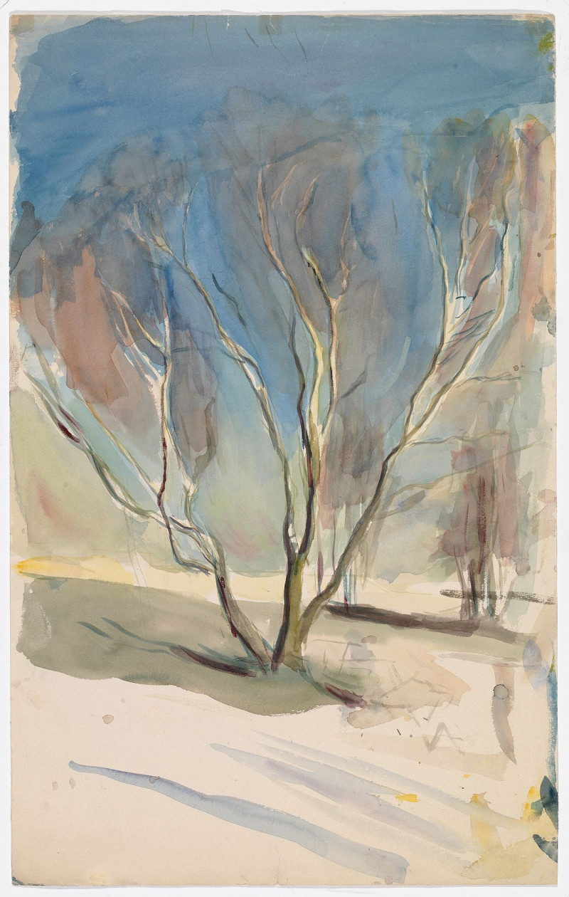 Landscape, 1890 - 1925, reproduction of painting by Magnus Enckell. ALL GICLEE PRINTS