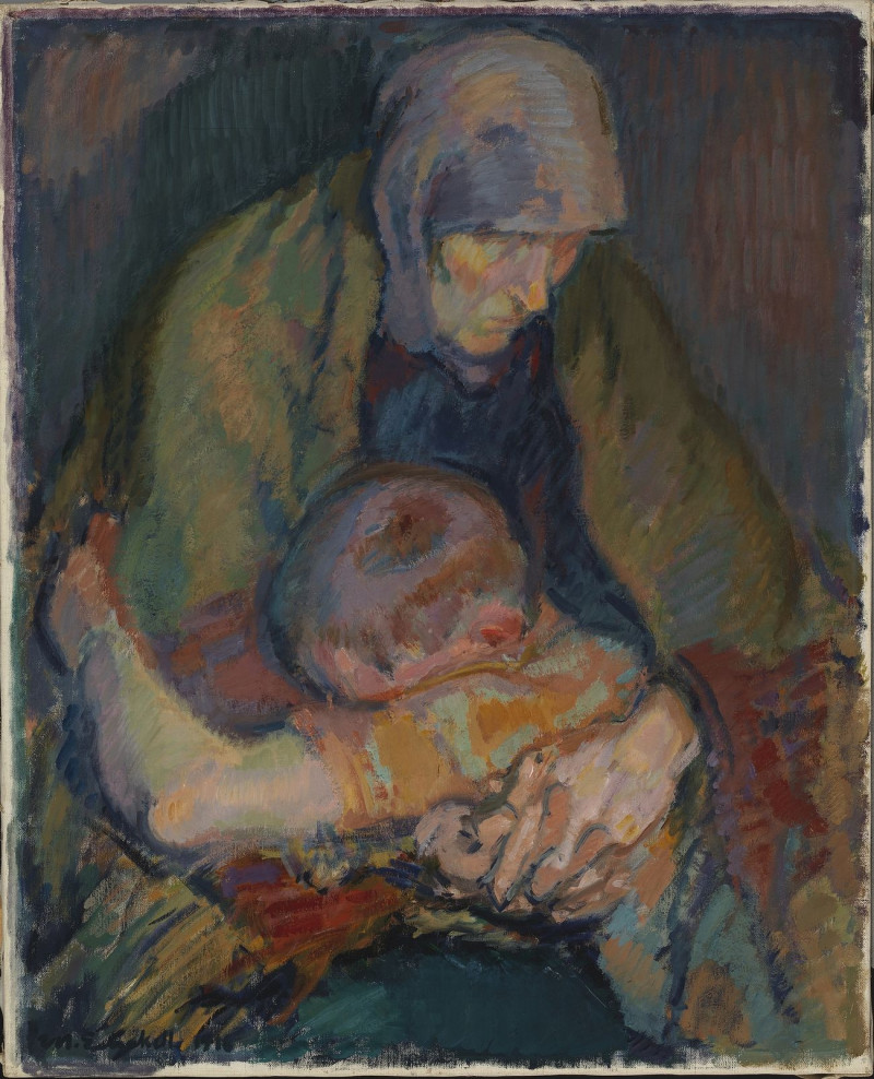 Pietà, 1916, reproduction of painting by Magnus Enckell. ALL GICLEE PRINTS