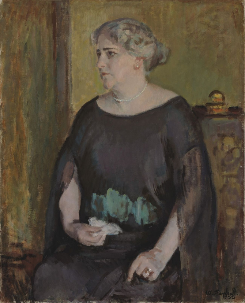 Portrait Of Mrs reproduction of painting by Magnus Enckell. ALL GICLEE PRINTS