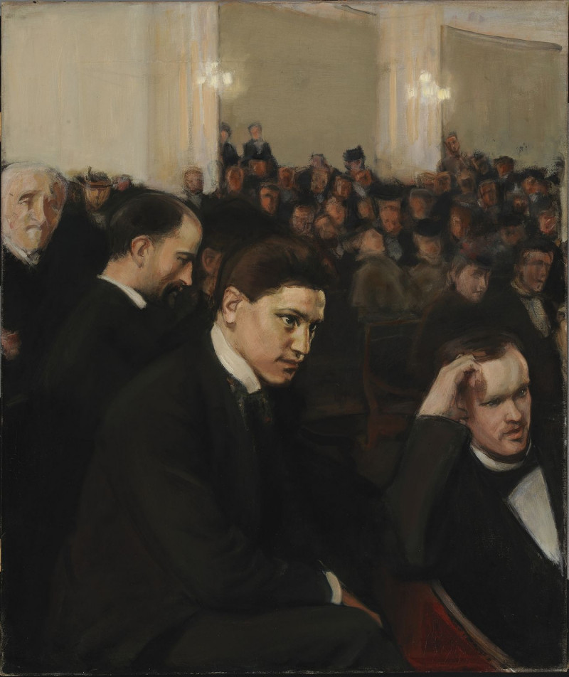 Magnus Enckell reprodukcija The Concert, 1898,, VISOS REPRODUKCIJOS , paveikslai, reprodukcijos internetu