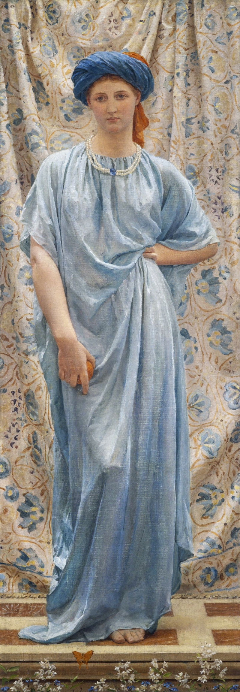 Sapphires, 1877 reproduction of painting by Albert Joseph Moore. ALL GICLEE PRINTS