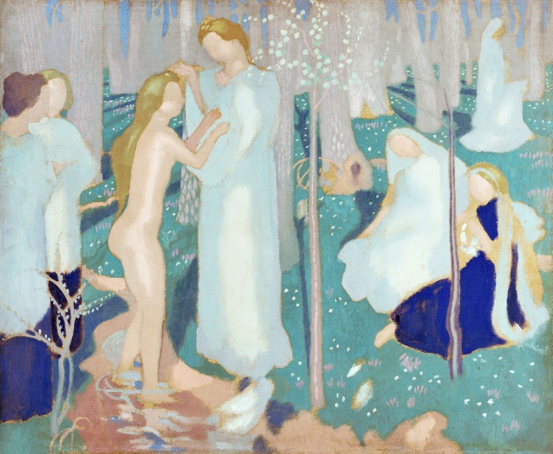 Springtime reproduction of painting by Maurice Denis. ALL GICLEE PRINTS