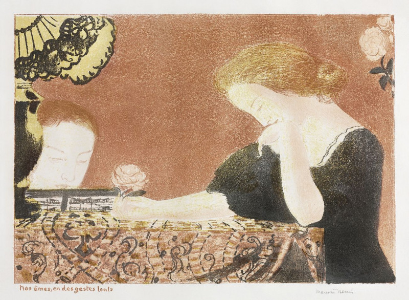 Maurice Denis reprodukcija Our Souls, In Languorous Gestures, VISOS REPRODUKCIJOS , paveikslai, reprodukcijos internetu