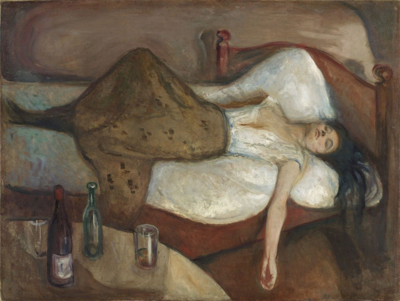 Edvard Munch reprodukcija The Day After (1894), VISOS REPRODUKCIJOS , paveikslai, reprodukcijos internetu