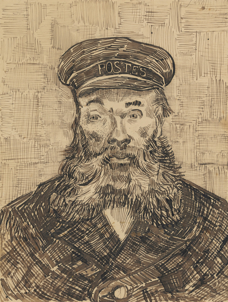 Portrait of Joseph Roulin (1888) reproduction of painting by Vincent Van Gogh. ALL GICLEE PRINTS