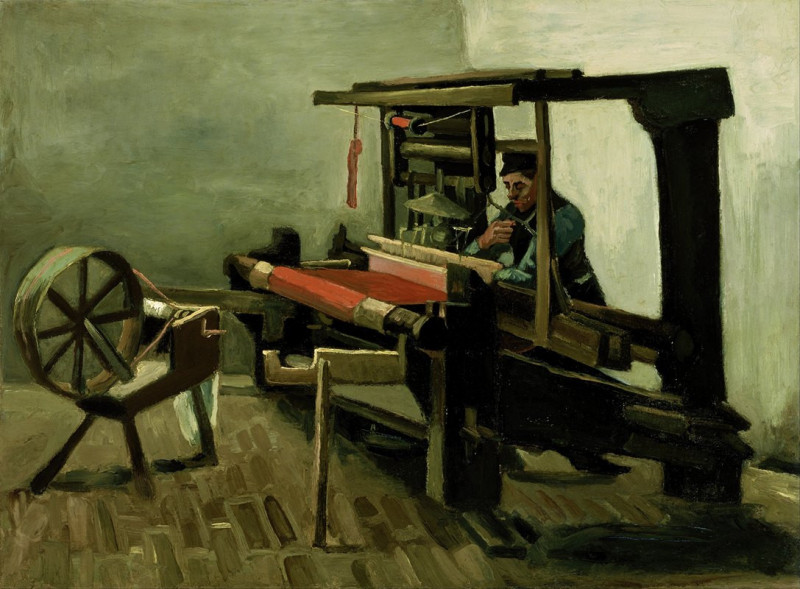 Vincent Van Gogh reprodukcija Weaver (1884), VISOS REPRODUKCIJOS , paveikslai, reprodukcijos internetu