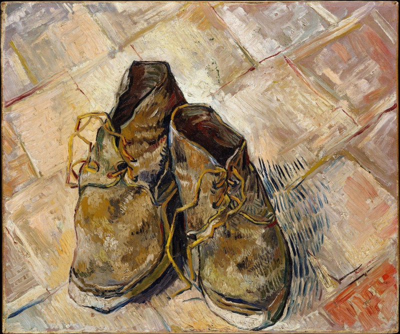 Shoes (1888) reproduction of painting by Vincent Van Gogh. ALL GICLEE PRINTS