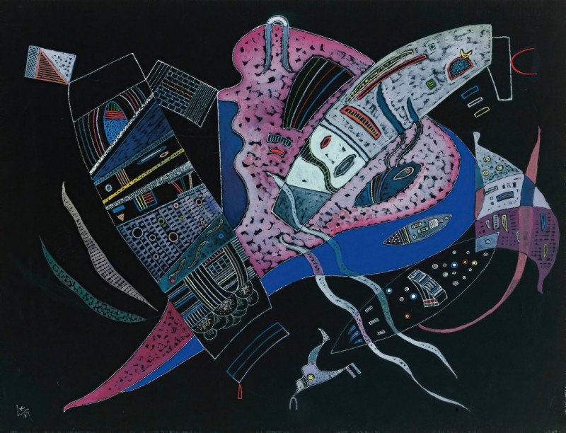 Wassily Kandinsky reprodukcija Concentré (1937), VISOS REPRODUKCIJOS , paveikslai, reprodukcijos internetu