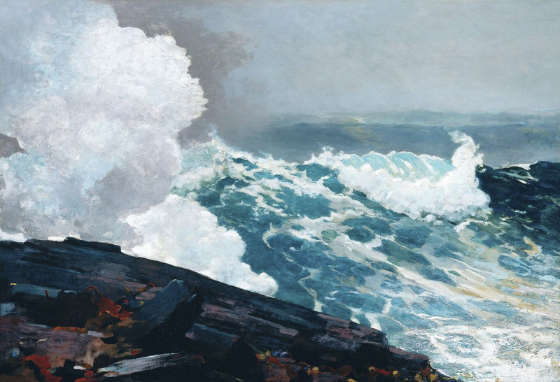 Northeaster reproduction of painting by Winslow Homer. ALL GICLEE PRINTS