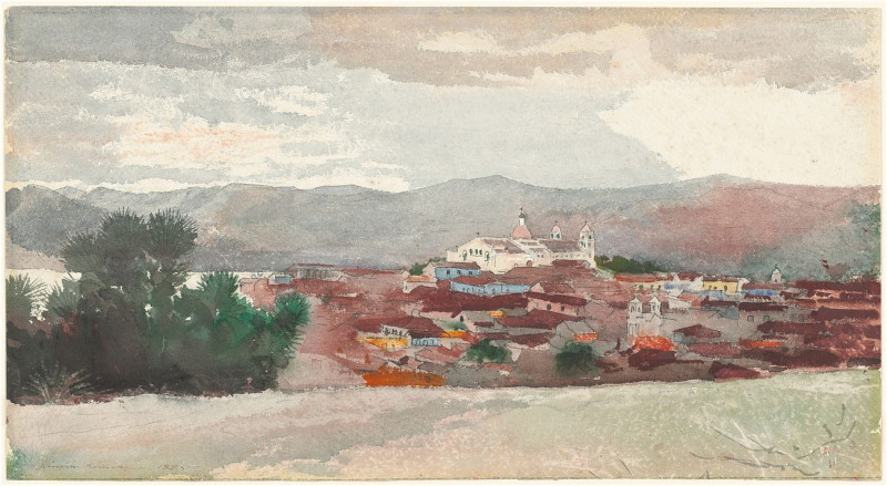 View Of Santiago De Cuba reproduction of painting by Winslow Homer. ALL GICLEE PRINTS