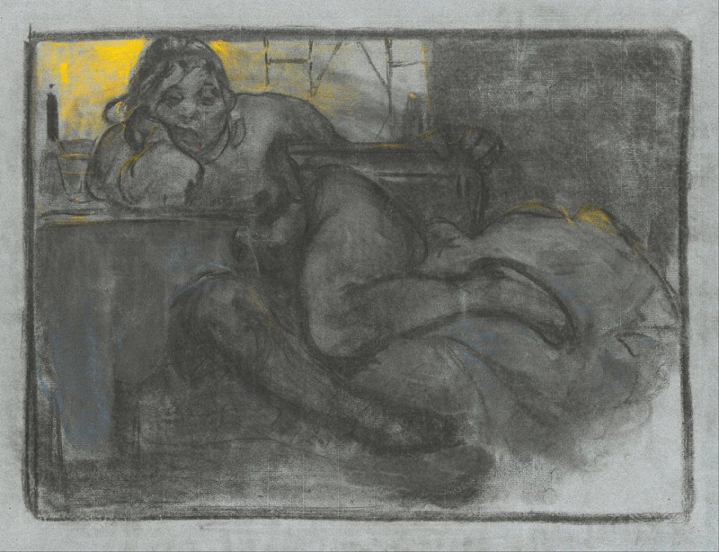 Alphonse Mucha reprodukcija Absinth (Study of a Woman) (1900 - 1905), VISOS REPRODUKCIJOS , paveikslai, reprodukcijos internetu