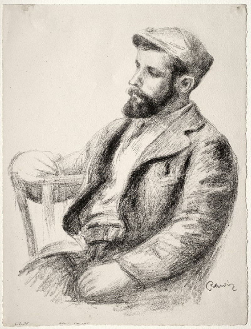 Louis Valtat (1904) reproduction of painting by Pierre-Auguste Renoir. ALL GICLEE PRINTS