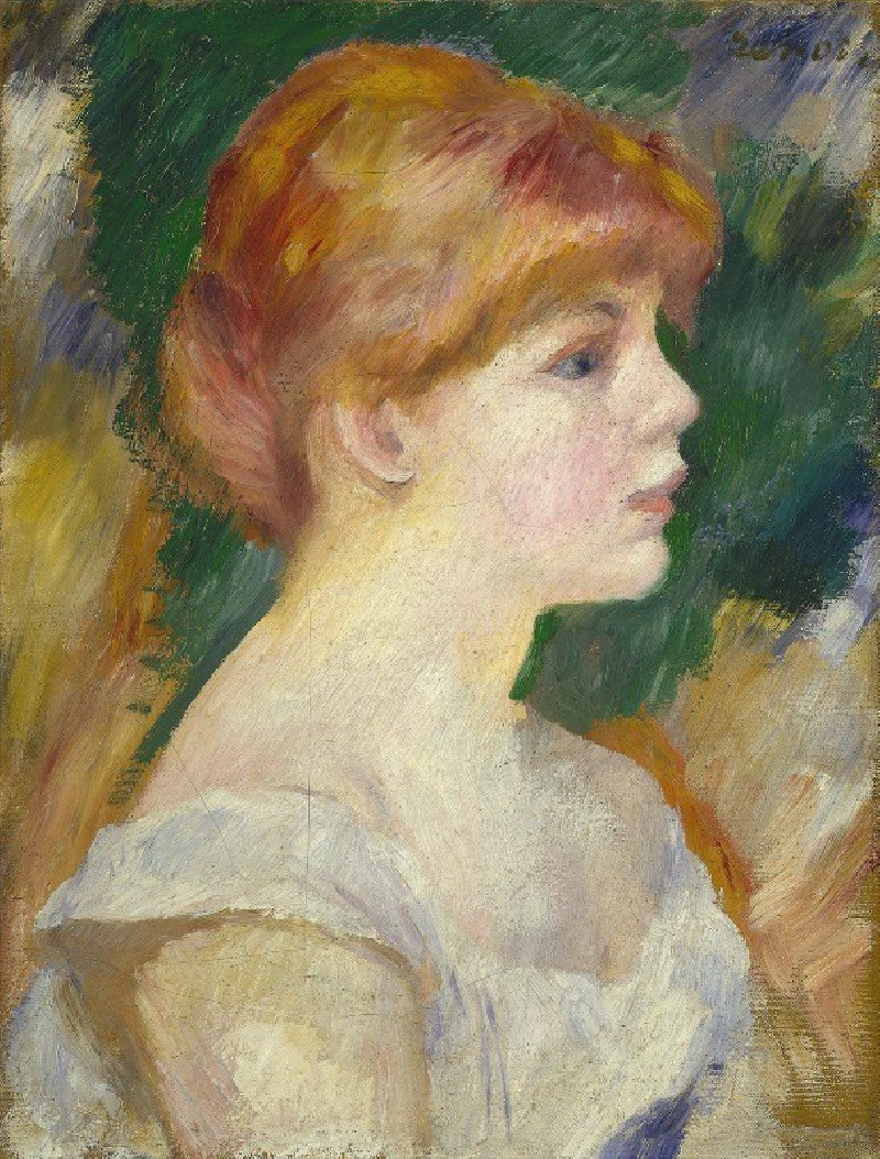 Suzanne Valadon (c. 1885) reproduction of painting by Pierre-Auguste Renoir. ALL GICLEE PRINTS