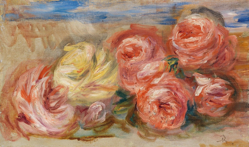 Pierre-Auguste Renoir reprodukcija Rosen (1915), VISOS REPRODUKCIJOS , paveikslai, reprodukcijos internetu