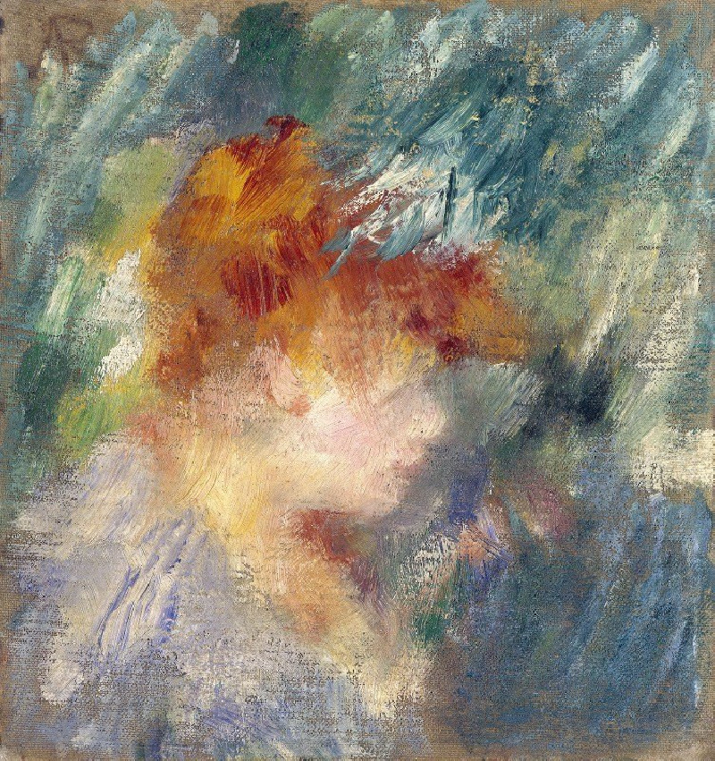 Jeanne Samary (1878) reproduction of painting by Pierre-Auguste Renoir. ALL GICLEE PRINTS