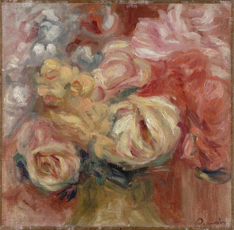 Flowers (1915-1919) reproduction of painting by Pierre-Auguste Renoir. ALL GICLEE PRINTS