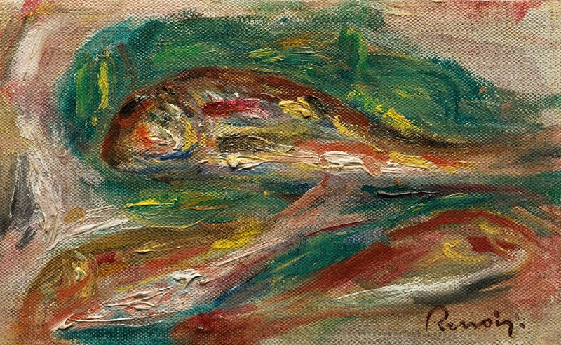 Poissons (1914-1915) reproduction of painting by Pierre-Auguste Renoir. ALL GICLEE PRINTS