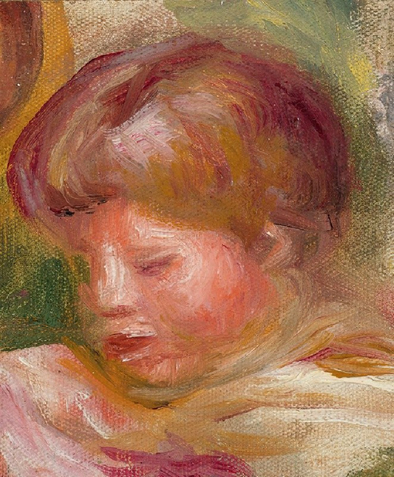 Tête De Femme reproduction of painting by Pierre-Auguste Renoir. ALL GICLEE PRINTS