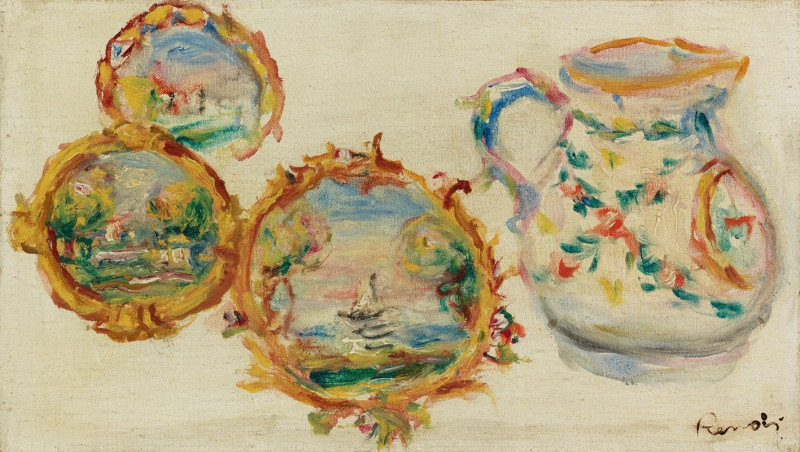 Pierre-Auguste Renoir reprodukcija Faïences Décorées (circa 1916), VISOS REPRODUKCIJOS , paveikslai, reprodukcijos internetu