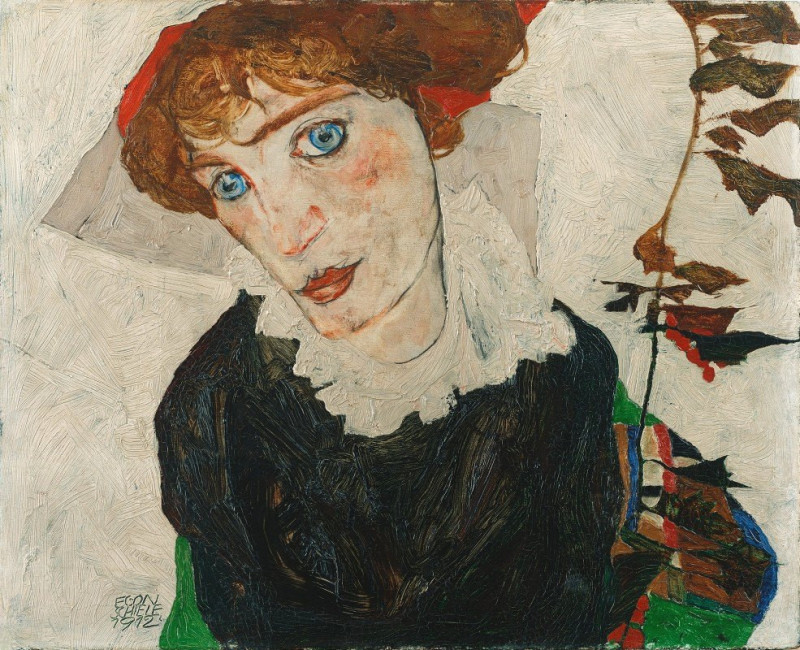 Egon Schiele reprodukcija Portrait Of Wally Neuzil (1912), VISOS REPRODUKCIJOS , paveikslai, reprodukcijos internetu