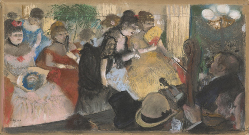 Café-Concert (1876-1877) reproduction of painting by Edgar Degas. ALL GICLEE PRINTS