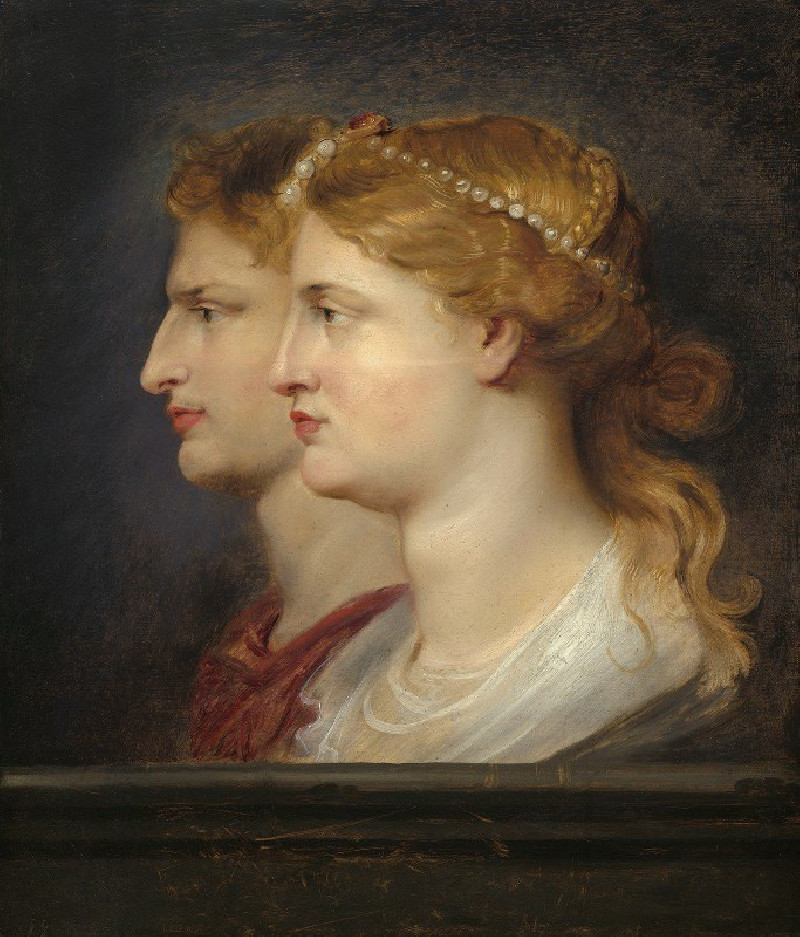 Agrippina and Germanicus (c. 1614) reproduction of painting by Peter Paul Rubens. ALL GICLEE PRINTS