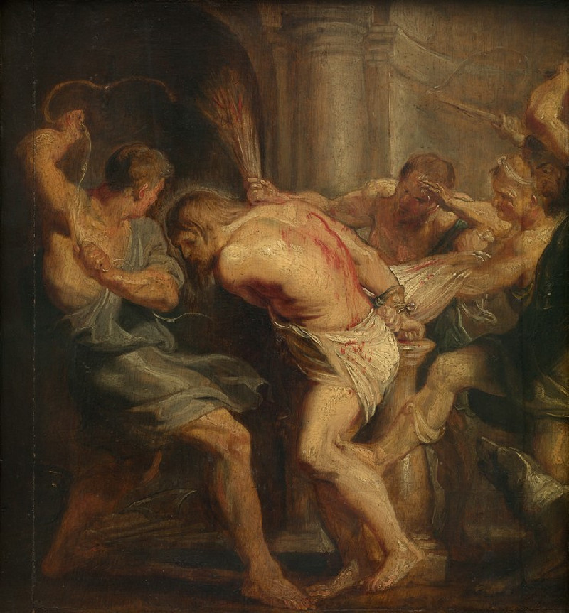 Peter Paul Rubens reprodukcija The Flagellation of Christ (circa 1617), VISOS REPRODUKCIJOS , paveikslai, reprodukcijos inter...