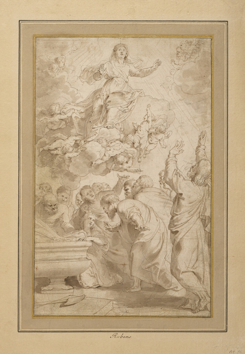 The Assumption of the Virgin (1613–1614) reproduction of painting by Peter Paul Rubens. ALL GICLEE PRINTS