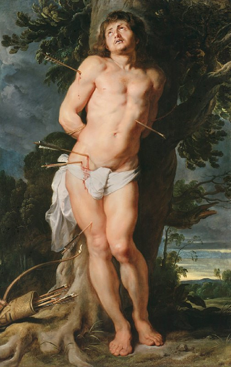 Peter Paul Rubens reprodukcija St. Sebastian (circa 1618), VISOS REPRODUKCIJOS , paveikslai, reprodukcijos internetu