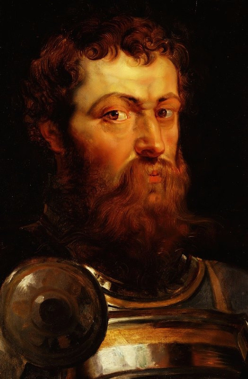 Warrior (between 1614 and 1616) reproduction of painting by Peter Paul Rubens. ALL GICLEE PRINTS