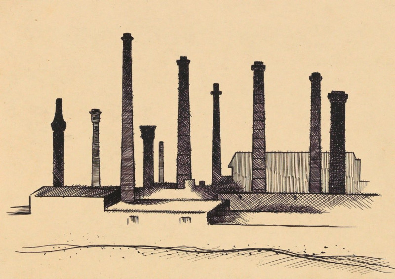 Karl Wiener reprodukcija Vorstadt VIII (1926), VISOS REPRODUKCIJOS , paveikslai, reprodukcijos internetu