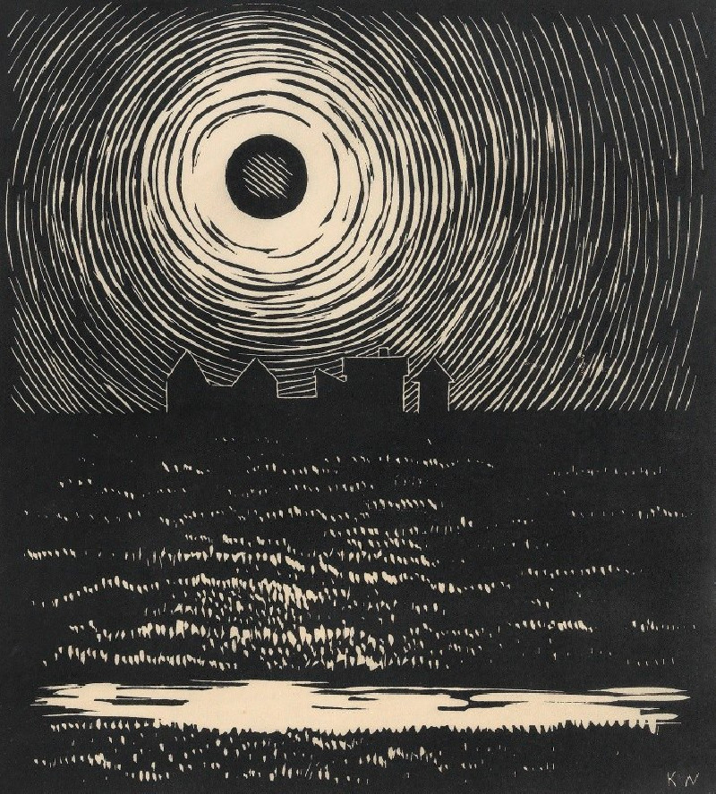 Karl Wiener reprodukcija Sonnenuntergang (around 1929), VISOS REPRODUKCIJOS , paveikslai, reprodukcijos internetu