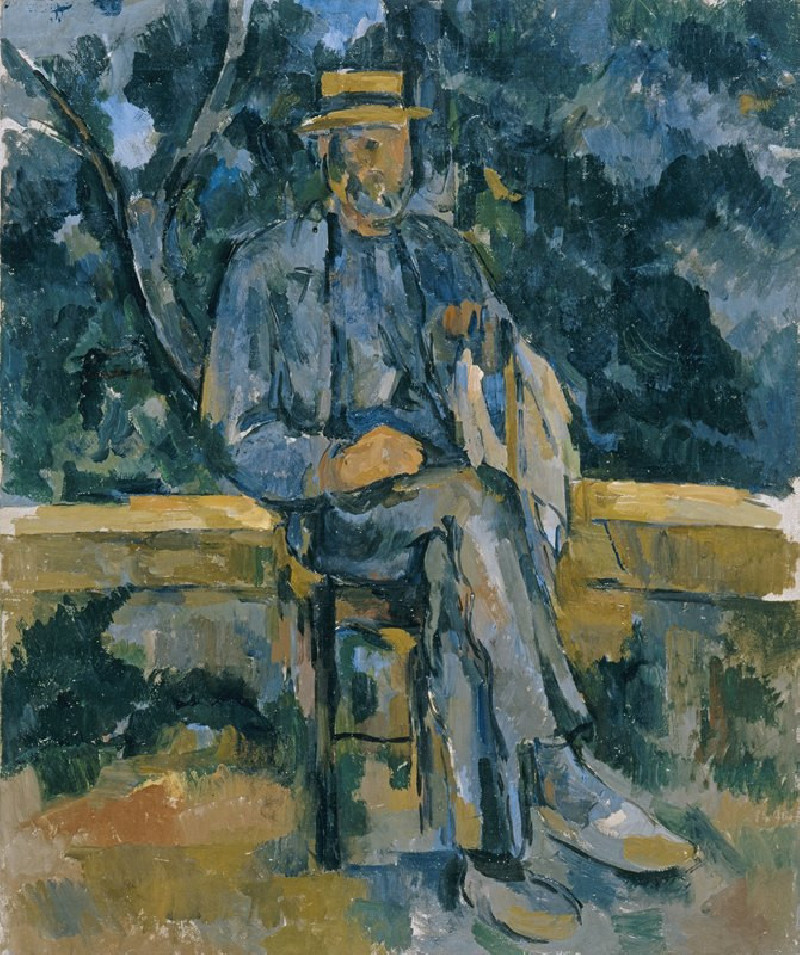 Portrait of Peasant (from 1905 until 1906) reproduction of painting by Paul Cézanne. ALL GICLEE PRINTS