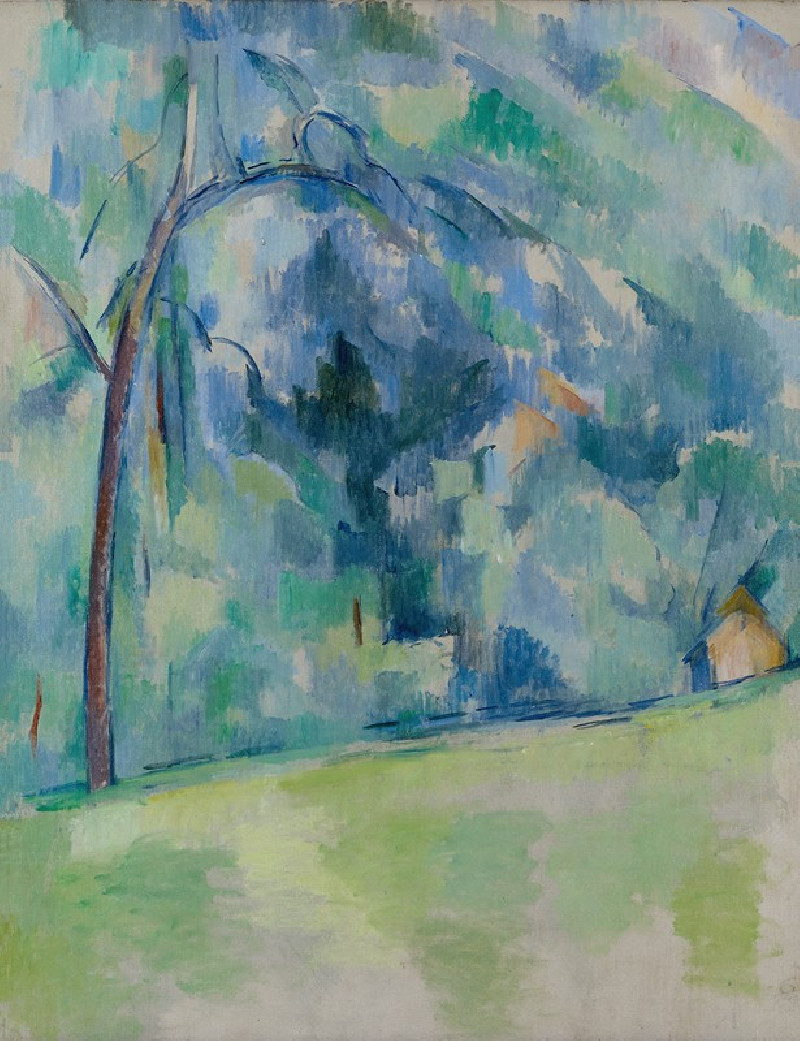 Le matin en Provence (Morning in Provence)  (between 1900 and 1904) reproduction of painting by Paul Cézanne. ALL GICLEE PRINTS