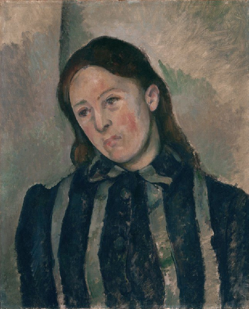 Paul Cézanne reprodukcija Portrait of Madame Cézanne, VISOS REPRODUKCIJOS , paveikslai, reprodukcijos internetu