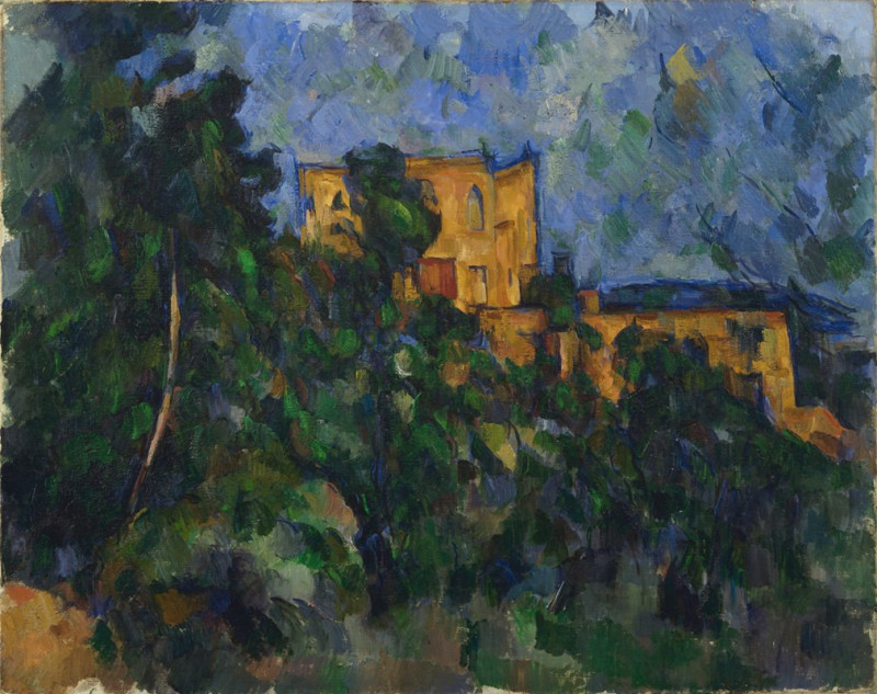 Château Noir (from 1903 until 1904) reproduction of painting by Paul Cézanne. ALL GICLEE PRINTS