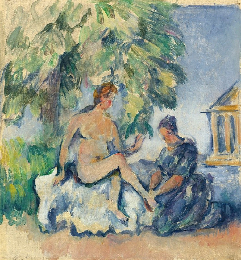 Paul Cézanne reprodukcija Bethsabée (1885-90), VISOS REPRODUKCIJOS , paveikslai, reprodukcijos internetu