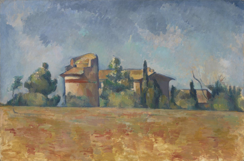 Paul Cézanne reprodukcija The Dovecote at Bellevue (1888-1892), VISOS REPRODUKCIJOS , paveikslai, reprodukcijos internetu