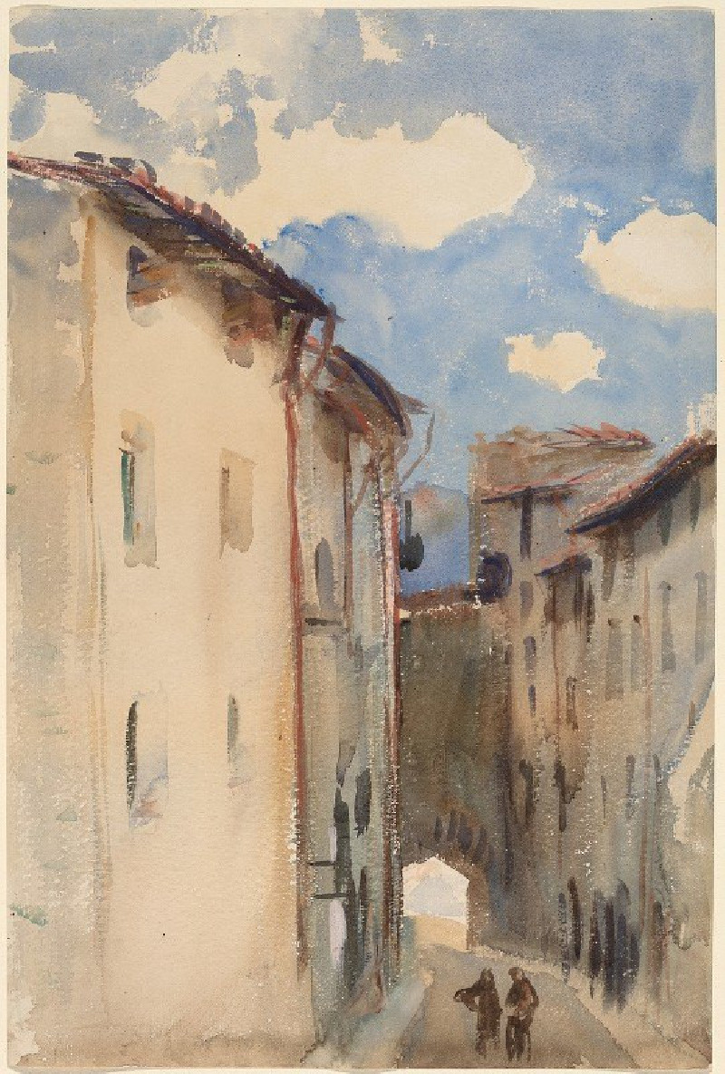 Camprodon, Spain (c. 1892) reproduction of painting by John Singer Sargent. ALL GICLEE PRINTS