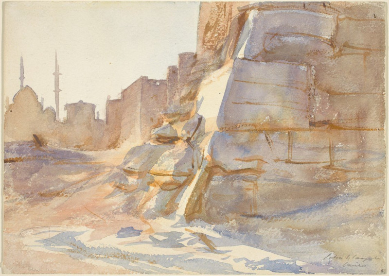 Cairo (c. 1891) reproduction of painting by John Singer Sargent. ALL GICLEE PRINTS